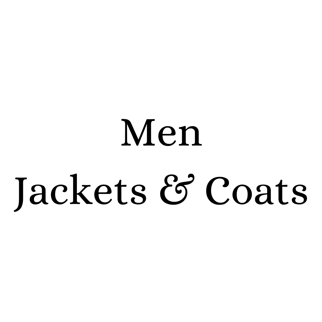 Men Jackets & Coats