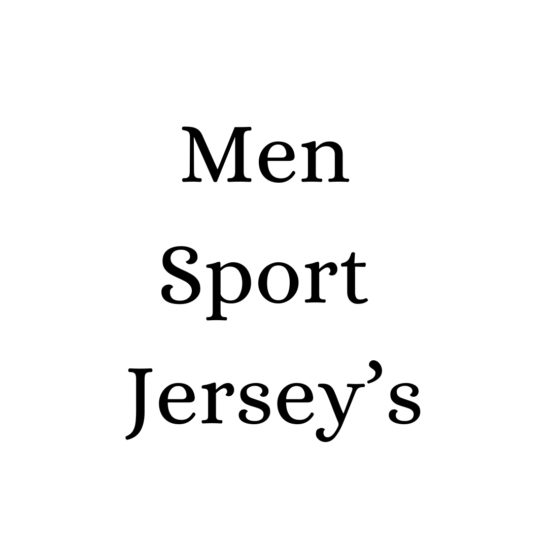 Men Sport Jersey's