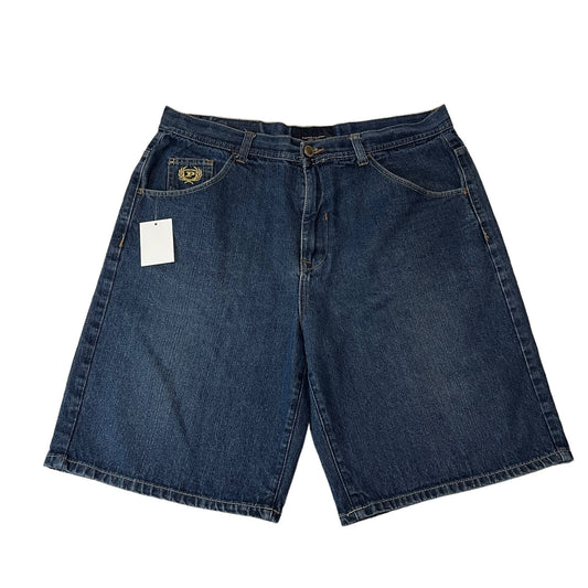 Vintage Phat Farm Jean Shorts Jorts Mens 38 Blue Denim Y2K Baggy