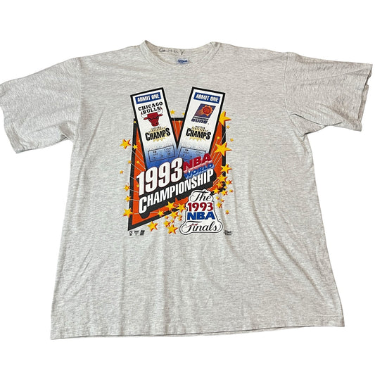 Vintage Chicago Bulls Phoenix Suns Finals 1993 Shirt Mens XL Salem Sportswear