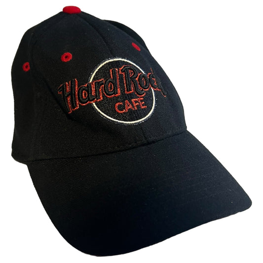 Hard Rock Cafe Hat One Fit Black Red Philadelphia