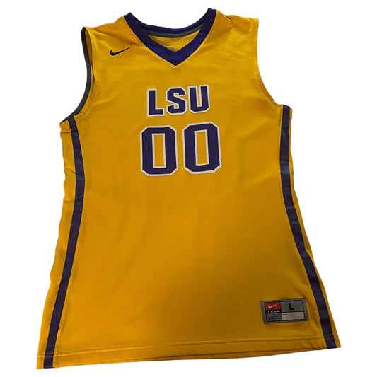 LSU Basketball Jersey Nike Womans Large Louisiana State University Collegiate