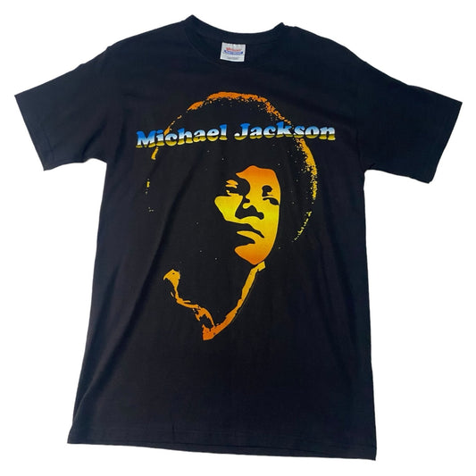 Vintage Michael Jackson Shirt Mens Small Black Short Sleeve 2000's Hanes