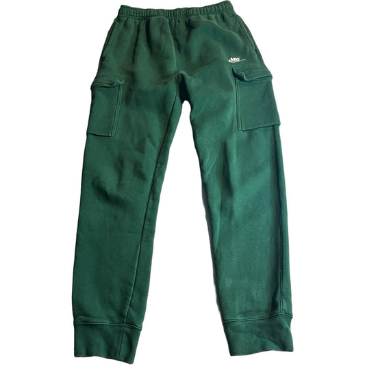 Nike Sportswear Club Fleece Sweat Pants Mens Small Green CD3129 Athletic Workout