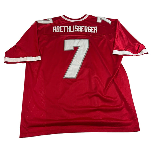 Vintage Ben Roethlisberger Miami Redhawks Jersey Mens 2XL XXL Nike Stitch Sewn