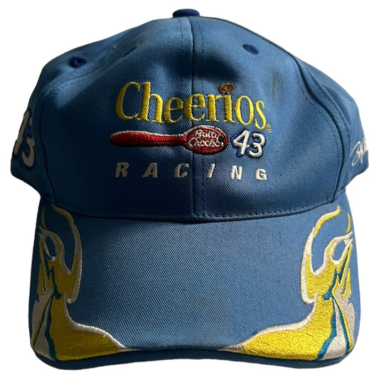 NASCAR Bobby Labonte Hat Cheerios Racing #43 Hat Blue Flame Racing