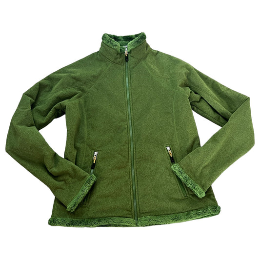 Nike ACG Womens Medium Jacket Full Zip Fleece Green Lightweight